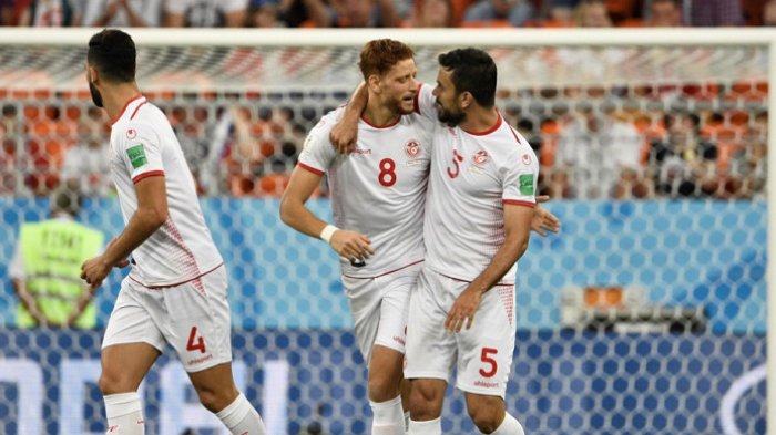 Gagal Melaju 16 Besar Pemain Timnas Tunisia Ciptakan Sejarah, Cetak Gol ke 2500 Piala Dunia