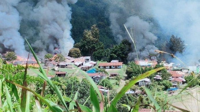 Kronologi Bank, Pasar, Puskesmas, SD Pegunungan Bintang Dibakar KKB Papua, Sempat Terjadi Tembakan