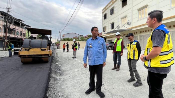 Perbaikan Jalan di Pekanbaru Capai 80 Persen, Target Rampung Akhir Tahun