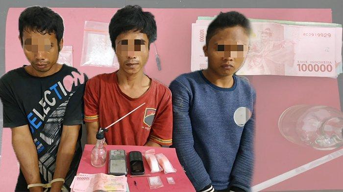 Penggerebekan Rumah Pengedar Narkoba di Inhu, Tersangka yang Sembunyi Akhirnya Ditemukan