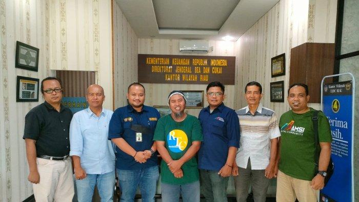 AMSI Bangun Sinergi Ekosistem Media dengan Kanwil Bea dan Cukai Riau