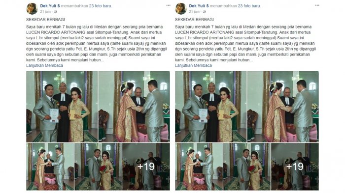 Tak Masuk Akal, Ini Alasan Istri yang Nikah dengan Abang Sendiri Lakukan Pernikahan Sedarah