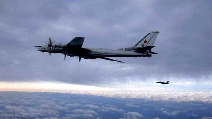 Pesawat Pembom TU-95 BEAR-H dan Jet Tempur SU-35 Rusia Ketahuan Masuk Ke Wilayah Amerika di Alaska