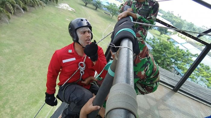 Fire Fighter RAPP Dilatih Disiplin dan Bermental Baja oleh Paskhas, Begini Kesan Mereka
