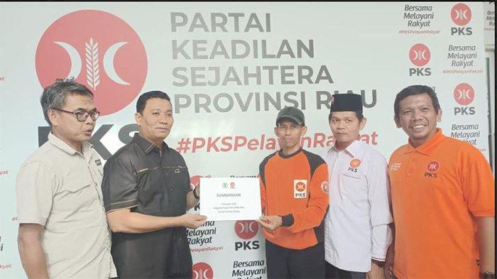 Anggota DPRD Riau dari PKS Potong Gaji Untuk Bantu Korban Gempa Cianjur