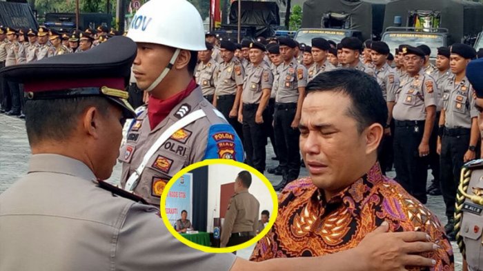 VIDEO: Briptu TH Menangis Usai Dipecat, Ini Kisah yang Mengakhiri Karirnya Sebagai Anggota Polri
