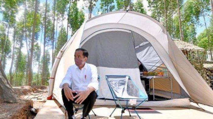 Kemah di IKN, Beginilah Tenda Presiden Jokowi: Tak Ada AC, Disiapkan Mi Instan, Nasi Goreng