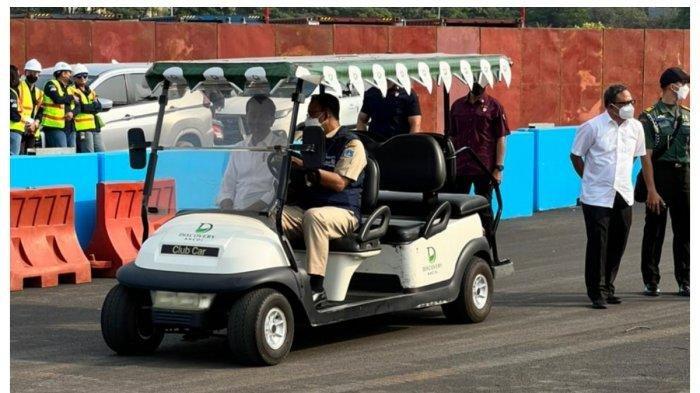 Anies Baswedan Supiri Presiden Jokowi di Sirkuit Formula E Ancol, Trek Balapannya Sudah Siap