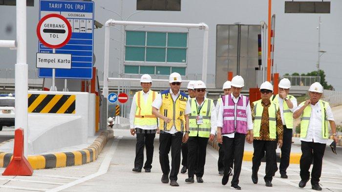 Presiden RI Jokowi Resmikan Jalan Tol Pekanbaru-Dumai ? Ternyata Meninjau, Akhir April Harus Selesai