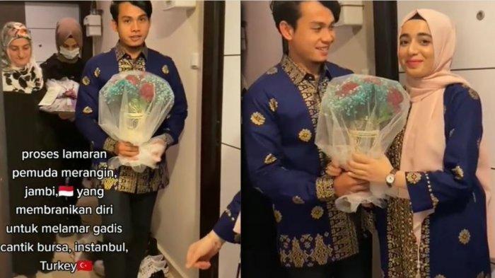 Padahal Tak Pernah Jumpa, Pria Jambi Ini Berani Menikahi Gadis Cantik Asal Turki
