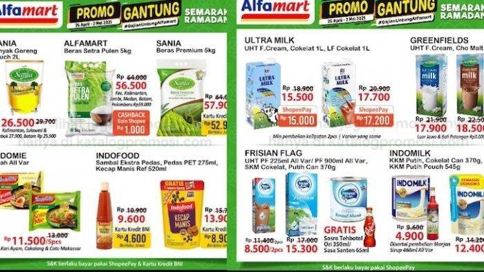 Promo Alfamart Hari Ini Rabu 28 April 2021, Promo Minyak Goreng, Beras, Popok, Sirup, Cek Katalognya