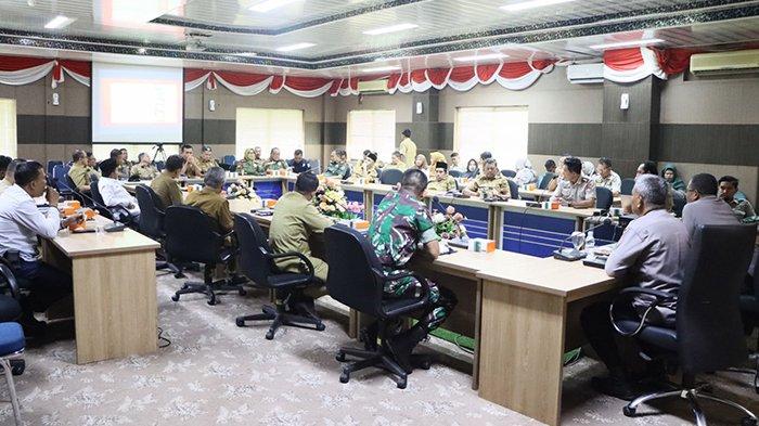 Meski Curah Hujan Tinggi, Pemkab Kampar Gelar Rakor, Belum Tetapkan Status Siaga Darurat Karhutla