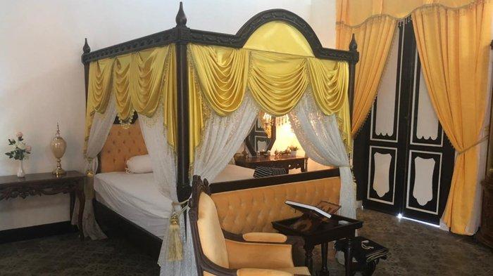Ranjang Sultan Siak di Istana Peraduan Siak Bikin Gagal Fokus dan Penasaran, Wisatawan Boleh Lihat
