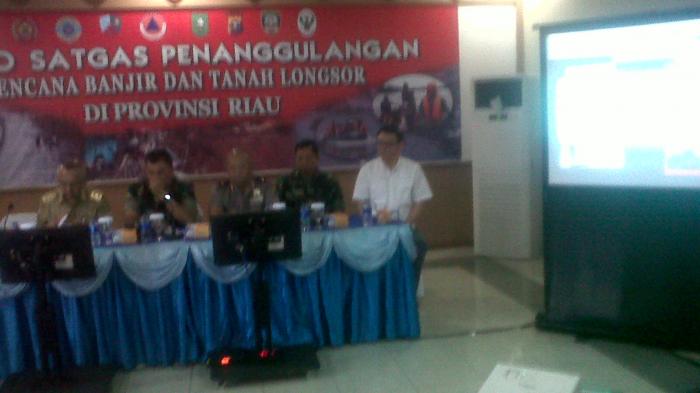 Pemprov Riau Gelar Rapat Penetapan Siaga Karhutla