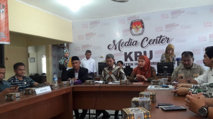 KPU Inhil Tetapkan 598 Bacaleg Sebagai DCT