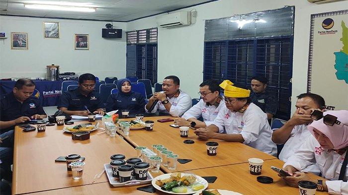 Relawan Jarnas Anies Baswedan Riau Silaturrahmi dengan Nasdem dan RW