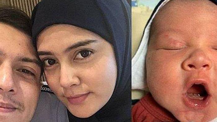 Lahir Saat Banjir Jakarta, Bayi Pasangan Rifky Balweel dan Baby Alraen Ini Sudah Punya Dua Gigi