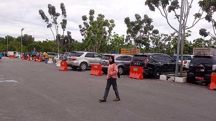 Antrean di Pelabuhan Penyeberangan RoRo Bengkalis Riau Padat Ramai di Ketiga Lebaran
