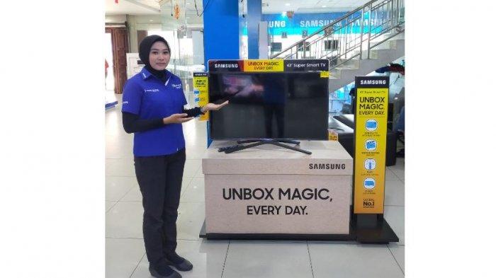 Diskon Hari Ini: Cashback Rp 1 Juta di Central Panam Elektronik, Super Smart TV 43 Inch Samsung