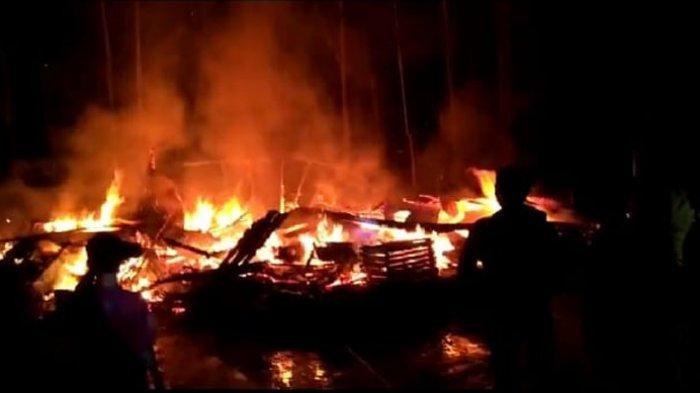 Kebakaran di Nias Utara, Satu Keluarga Terbakar, Bocah 4 Tahun Tewas, Gara-gara Lampu Teplok Jatuh