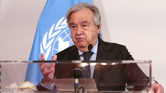 Sekjen PBB Merinding Melihat Pembantaian Israel Terhadap Warga Sipil Gaza