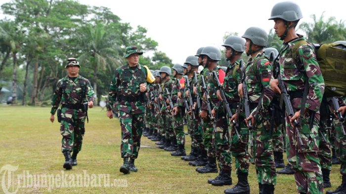 Selalu Siap Amankan Perbatasan, Yonif 132 Bima Sakti Gelar Latihan Uji Siap Tempur Tingkat Kompi