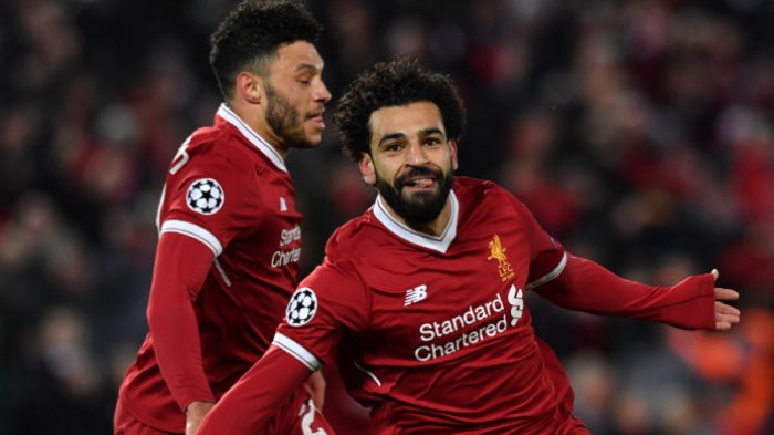 Hasil Babak Pertama, Liverpool dan Mancity Menang 3-0, Salah dan Aguero Cetak Gol
