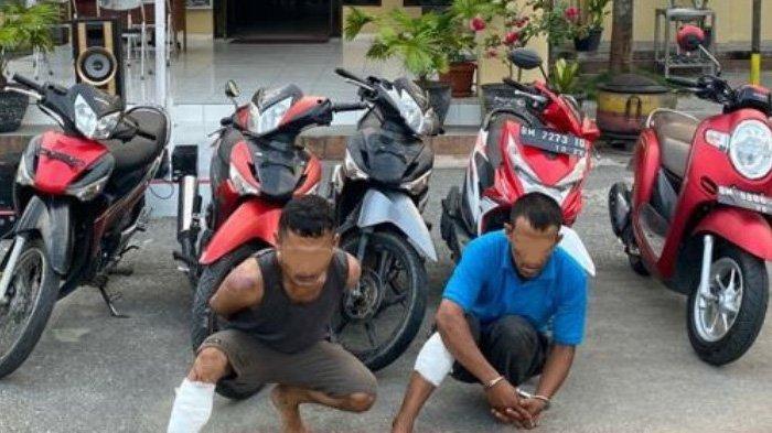 Sering Beraksi di Pekanbaru, 3 Orang Komplotan Maling Asal Aceh Ditangkap, 2 Terpaksa Ditembak
