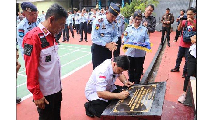 Berkunjung ke Lapas Bengkalis Staf Khusus Kemenkumham RI Sampaikan Pesan Ini Ke Sipir