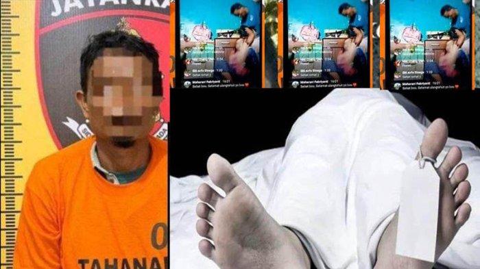 DETIK-DETIK Suami di Sergai Tikam Istri yang sedang Live Facebook , Keluarga Histeris