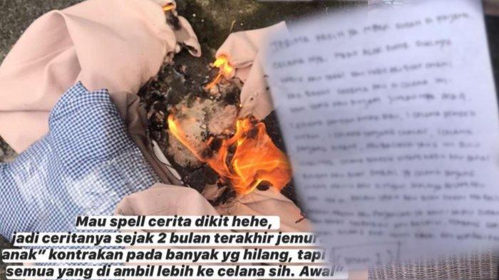Surat Pencuri Celana Dalam Bikin Mahasiswi Syok, Berisi Pengakuan Fantasi Liar Si Pencuri pada Cewek