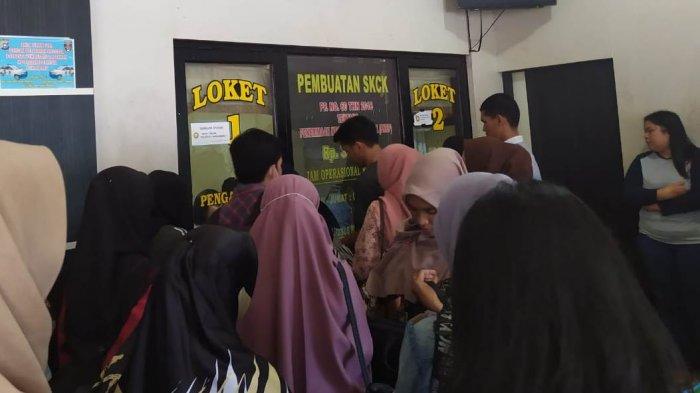 Syarat dan Biaya Pengurusan SKCK di Polresta Pekanbaru, Antrean Orang Naik 100 Persen karena CPNS