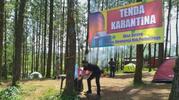 Perantau yang Nekat Mudik di Sejumlah Desa Ini Akan di Karantina di Tengah Hutan Pinus