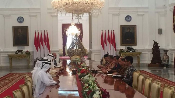 Uni Emirat Arab Minta Perlindungan Investasi ke Jokowi