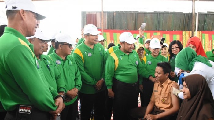 Pemkab Kampar Target 213.018 Vaksin MR di Kampar