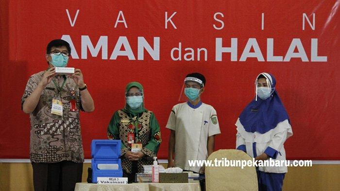 Tokoh di Riau Sudah Disuntik Vaksin Perdana Hari Ini, Berikut Jadwal untuk Masyarakat Umum