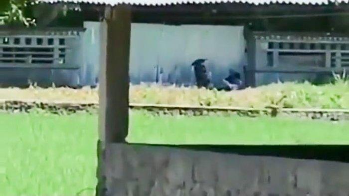 Padahal Sudah Diteriaki Warga, Pasangan di Pekalongan Ini Cuek dan Masih Lanjut Mesum di Gubuk