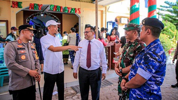 Pastikan Ibadah Natal Aman dan Damai, Wali Kota Dumai Bersama Forkopimda Tinjau Sejumlah Gereja