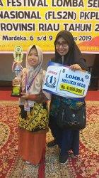 Juarai Lomba Gambar di Tingkat Provinsi, Dua Siswa Inhu Wakili Riau pada FLS2N SLB Nasional