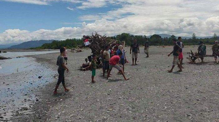 Istri Nelayan Histeris Saksikan dengan Mata Kepala Sendiri Suami Hilang Tenggelam Saat Mencari Ikan