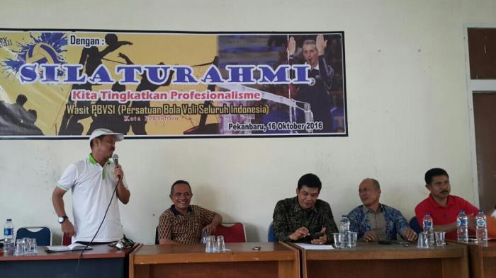 Tingkatkan Prestasi, Wasit PBVSI Bentuk Corp Pekanbaru