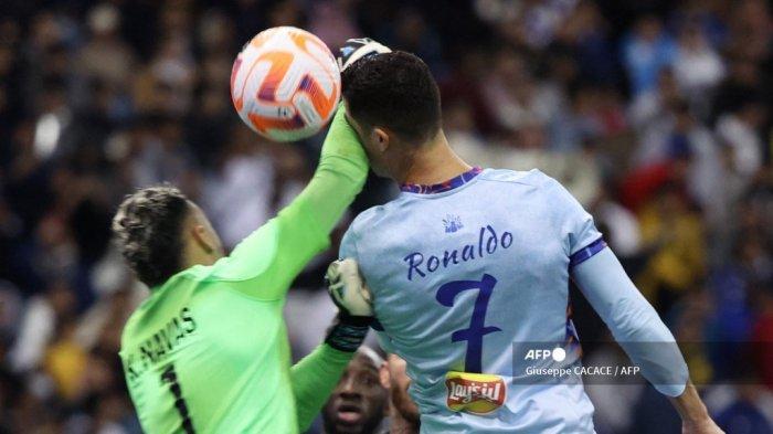 2 Mega Bintang Cetak Gol, PSG vs Riyadh All Star Skor Akhir 5-4, Navas Tonjok Kepala Ronaldo