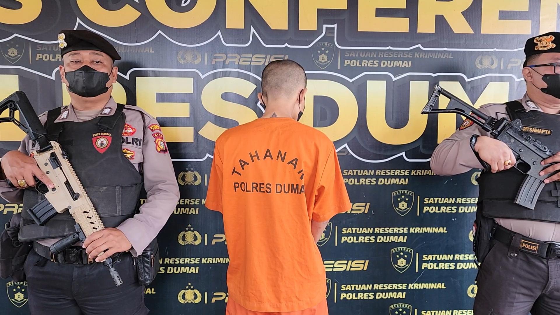 Kronologi Penangkapan Bandar Narkoba yang Bawa 1 Kg Lebih Sabu di Dumai