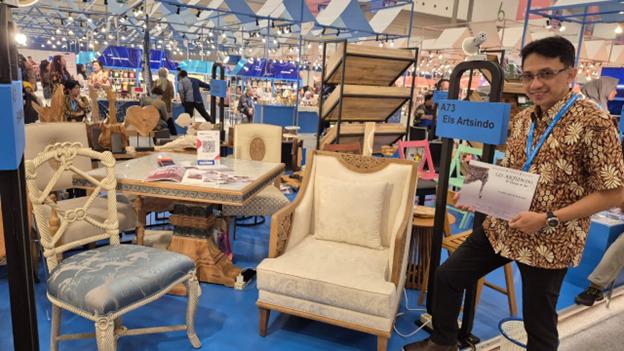 Ikuti BRI UMKM EXPORT 2025, Usaha Seni Ukir Jepara Ini Tembus Pasar Global dan Ekspor hingga 5 Benua