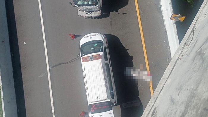 Jenazah Pria Diduga Akhiri Hidup di Tol Pekanbaru - Dumai Sudah Dijemput Pihak Keluarga