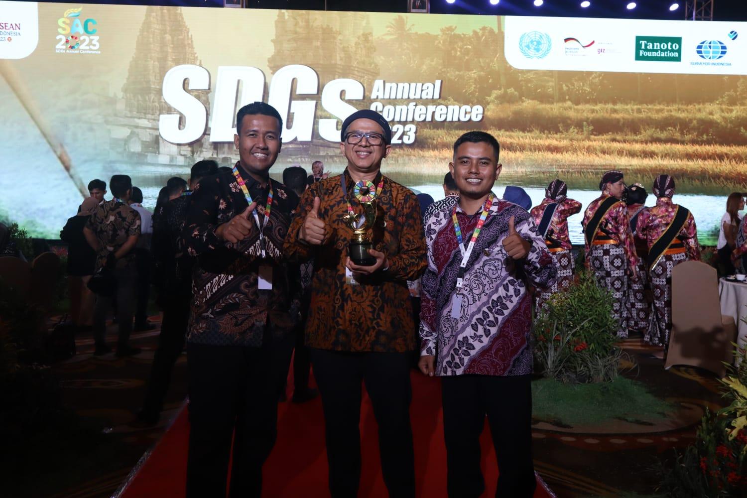 Laznas PHR Raih Penghargaan Terbaik I Indonesia SDGs Action Awards 2023