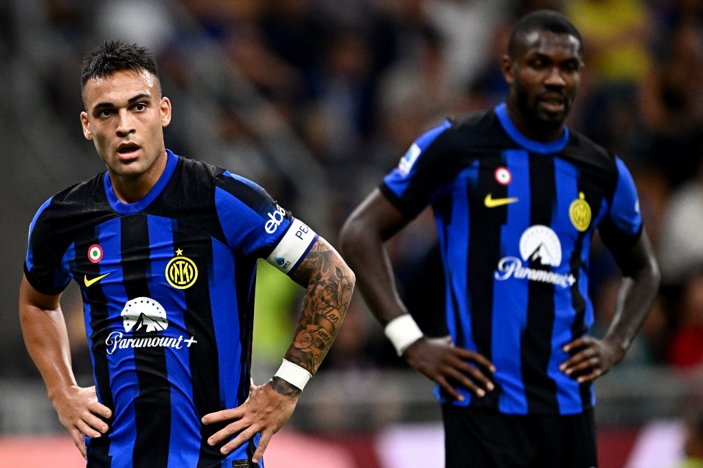 Lautaro Martinez dan Marcus Thuram Starter , Inilah Prediksi Line Up Inter Milan vs Lazio