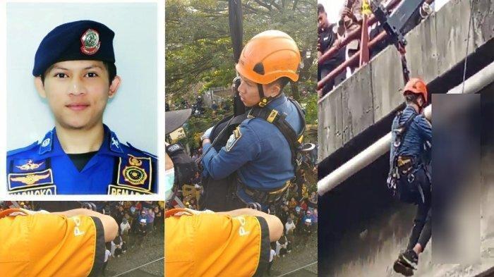 VERTICAL RESCUE Menegangkan ! Harmoko Peluk Jenazah dan Ucapkan Kalimat yang Tak Biasa
