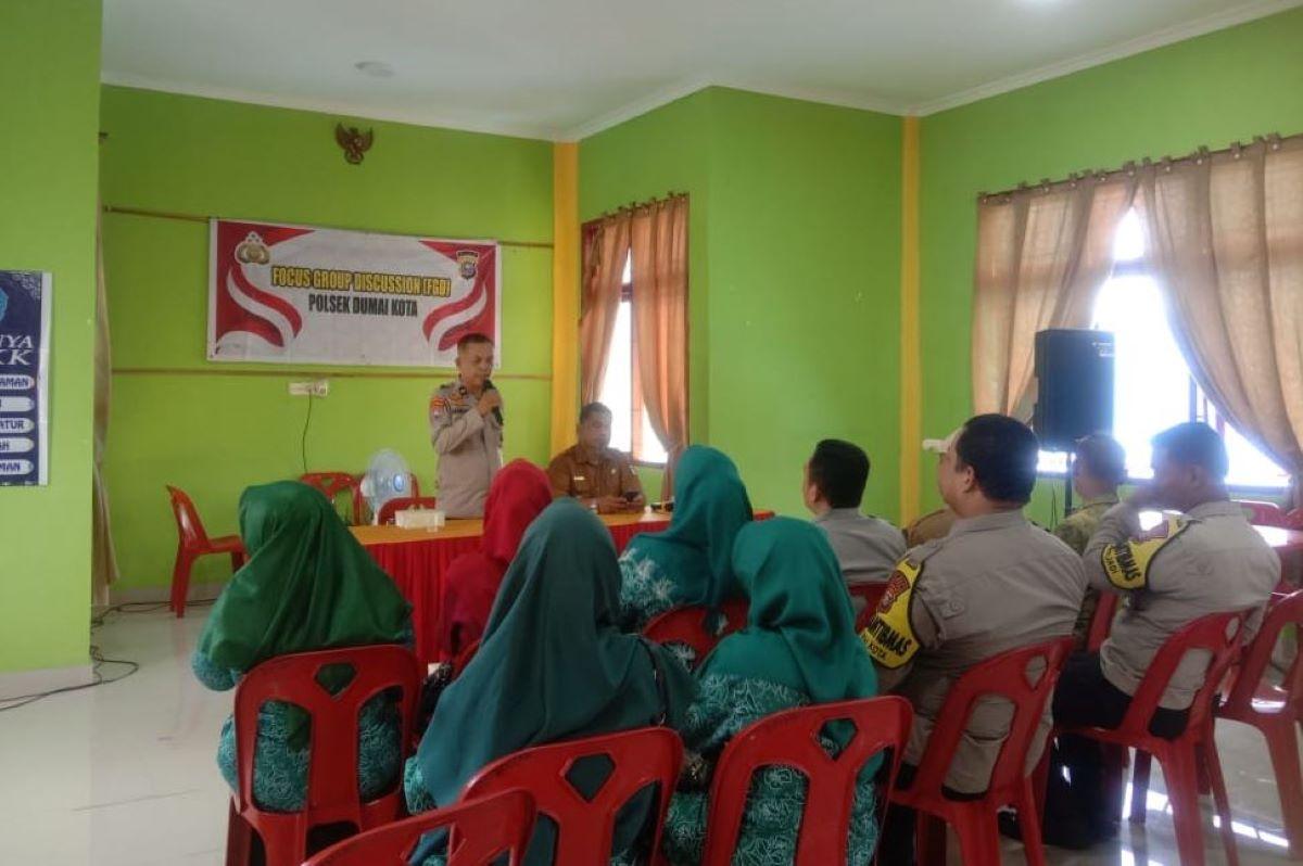 Polsek Dumai Barat Ajak ASN dan Pengurus PKK Bintan Ciptakan Pilkada Damai di Kota Dumai