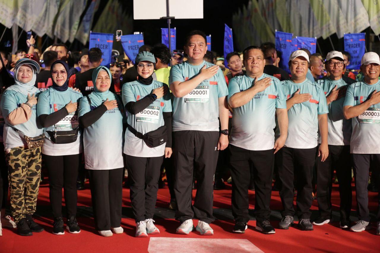 Pj Gubri Lepas Peserta Riau Bhayangkara Run 2024, Berharap Jadi Event Nasional